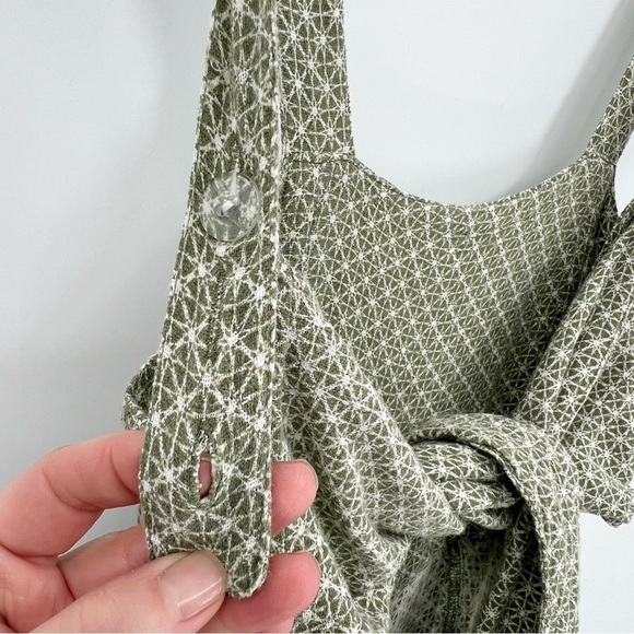 Rue Stic Oakland Wide Leg Jumpsuit in Sage Print Size XS - Picture 13 of 15